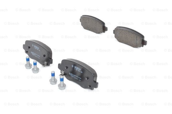 Bosch Plaquettes De Frein Set avant pour Fiat Seicento 1.1 UK Bosch Stockist #2